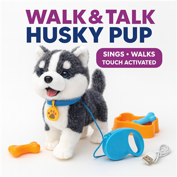    Rechargeable Electric HUSKY Dog
